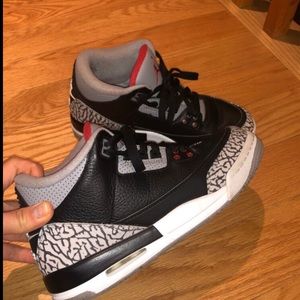 Jordan 3s black cement